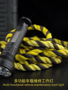 Super Bright ไฟฉายแรงสูง LED 2000 lumens ไฟฉายมัลติฟังก์ชั่น กันน้ำ แบบพกพา ชาร์จไฟได้ USB COB เลเซอร์สีขาวไฟฉาย อเนกประสงค์