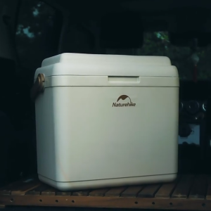 NATUREHIKE 24H Outdoor Antibacterial Cooler Box Beige
