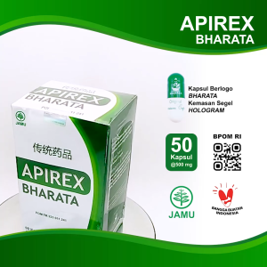 Obat Herbal Hipertensi Premium - Apirex Bharata Herbal