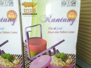 Rantang Melamine Susun 3 / Golden Dragon / Melamine