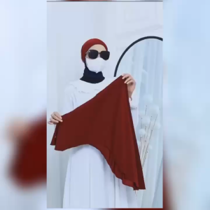 BISA COD! Hijab Instan Non Pet Free Inner Bando Kode J-20 M Bahan Jersy Standar By Ory AjeZas Collec