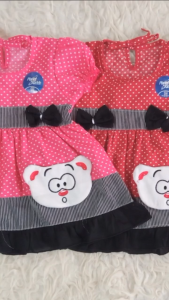 dress Planet Kidz Motif Sleep Bear - Planet Kids (Planet Kid)