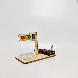 DIY Handmade Science STEM Kit: DIY Automated Traffic Light: Educational Science Toys: STEM Toy for Kids