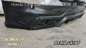 HONDA CITY 2020 HATCHBACK DRIVE 68 REAR SKIRT MATERIAL PUR WITHOUT PAINT
