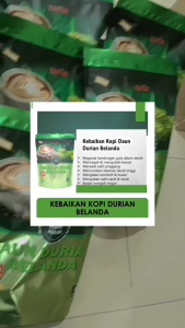 Kopi Daun Durian Belanda Buah Kulim 3 Pack + Sacha Inchi Suria Herbs