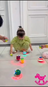 Gasing Lampu Mainan Anak & Karakter Kartun