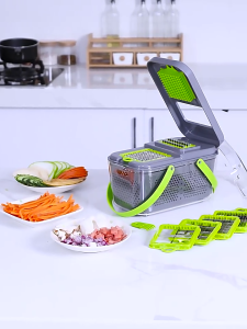 TEEMO 22 in 1 Vegetable Chopper Slicer Potato Onion Graters And Cutter Multifunction Chopper With Handle - Fulfilled by TEEMO SHOP
