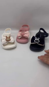 PROMO 5.5 PUNCAK [Size 24-35] Import Sandal Anak Sendal Pita Anak Perempuan Sandal Kekinian 1988+3