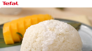Tefal หม้อหุงข้าว EASY RICE COMPACT รุ่น RK730166 RK730 กำลังไฟ 600 วัตต์ ความจุ 1 ลิตร (รับประกันศูนย์ 2 ปี)