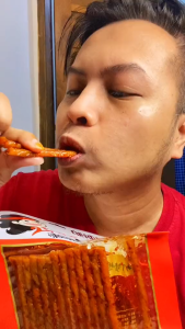 Makanan Ringan Vegetarian Halal BPOM: Latiao Snack Pedas Gurih