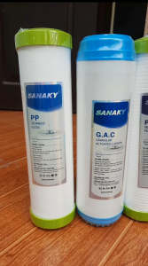 Lõi lọc nước sanaky _ Lọc thô ( trọn bộ 123) hàng chính hãng