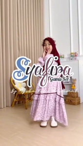 Desain Muslimah untuk Anak: Gamis Anak Perempuan SYAFIRA SERIES