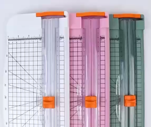 Bàn Cắt Giấy Mini Khổ A4 Cắt Được Giấy A4 dọc (Có Thước Gấp)