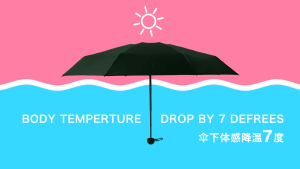 TORAS Mini 5 Fold Umbrella Super Light Small Foldable Pocket Umbrella Anti UV Umbrella Sunshade
