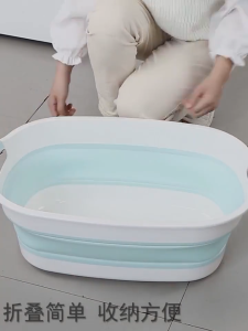 อ่างซิลิโคน/อ่างอเนกประสงค์ขนาดเล็ก/อ่างซักผ้าใช้ในครัวเรือน