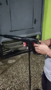 Authentic black and double short nozzle spray pressure washer directly to hose pw1400s pw1470td bw13 bw15 bw17 Power washer nozzle