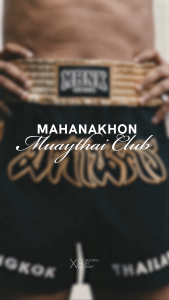 MAHANAKHON MUAY THAI CLUB OVERSIZED SLEEVELESS WHITE
