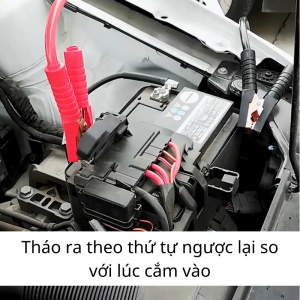 Dây câu bình ắc quy 12v chịu tải 2000AMP hỗ trợ khởi động và cứu hộ ô tô xe hơi trong tình huống khẩn cấp