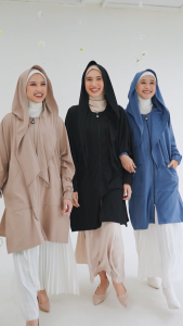 NEW SERIES Hijacket® Maryam: Jaket Wanita Muslimah Hijaber Terbaru