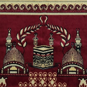 Aydin Sajadah sejadah beludru motif acak turki turkey alas sholat sholat dewasa 68 cm x 110 cm - NMs