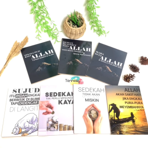 TENNESY HIASAN DINDING QUOTE INSPIRASI MOTIVASI ISLAMI 15x20CM WALL DECOR PAJANGAN DEKORASI KAMAR