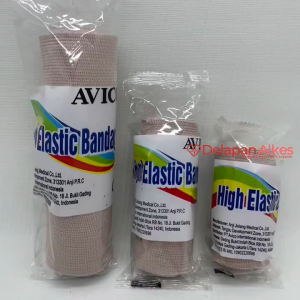 Avico Elastic Bandage Perban Elastis Verban Balur Olahraga dengan Kait 5 / 10 / 15 cm x 15 meter