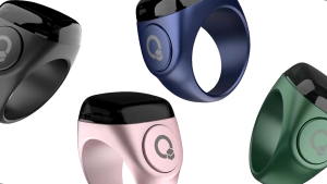 YOOGOO IQibla Zikr Smart Ring NOOR N01: Cincin Tasbih Muslim Digital Zikir Counter Tasbeeh OLED Display