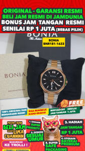 JAM BONIA ORIGINAL - BONIA BNR181-1633 - ROSSO - Men CT - Stainless Steel - Silver - JAMDUNIA / JAM DUNIA JD18 # JAM TANGAN PRIA JAM PRIA JAM ANTI AIR $ JAM TANGAN BONIA BNR181 1633 BONIA BNR 181 1633 BONIA BNR1811633 DEL01
