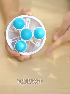 【3 ชิ้น】ถุงกรองตาข่ายลอยน้ำสำหรับเครื่องซักผ้า ลูกซักผ้าที่นำกลับมาใช้ใหม่ได้ ตัวดักขนสัตว์ เครื่องมือกำจัดขน