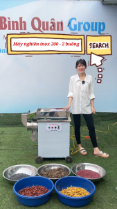 Máy nghiền dược liệu 2 buồng Bình Minh