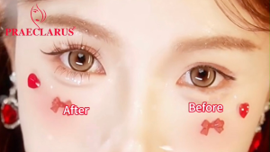 PRAECLARUS Crown Self Adhesive Eyelashes C Curl 12mm False Eyelashes Reusable Glue Free Eyelash Diy Eye Lashes Extension Set For Beginner No Glue Needed Lashes