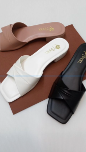 Annel Celestial in Old Rose 1 inch heels sandals