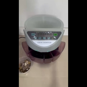 (SG SELLER) Coin Sorter Sorting Coins Counting Machine