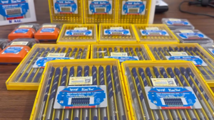 Mũi Khoan Đa Năng (2 cạnh) - Size 10 li - KingTom Hộp 5 Mũi - (Tường Kính Đá Gạch Men)