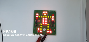 FutureKit FK169 ไฟกระพริบหุ่นยนต์เต้นรํา LED 33 ดวง