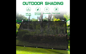 Anti uv 90% sunshade net black Outdoor Garden Net Farm Net Greenhouse Net Sun Protection