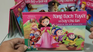 Sách 3D kể chuyện - Nàng Bạch Tuyết và Bảy Chú Lùn