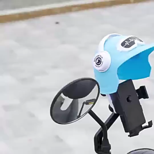 ที่จับมือถือมอเตอร์ไซค์ ที่วางโทรศัพท์มือถือกันฝน ที่จับมือถือมอเตอร์ไซค์กันน้ำ โลหะ + พลาสติก ปรับหมุนได้ 360 องศา