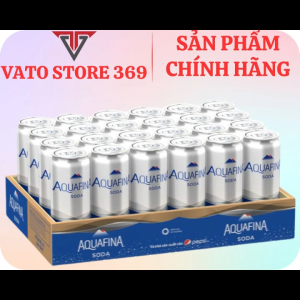 Nước uống có gaz AQUAFINA soda lon 320ml