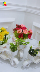 RANGKAIAN BUNGA ARTIFICIAL SEPEDA VESPA MINI BP014 RB6001