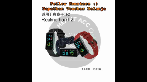 Strap Realme Band 2 RMW2010 Polos Strap 18mm Quick Release Tali Realme Band 2 Silicone Hematacc