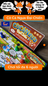 (XẢ KHO) Cờ Cá Ngựa Đại Chiến 3 - Thế Giới Băng Giá Boardgame chiến thuật phiêu lưu dành cho mọi lứa tuổi