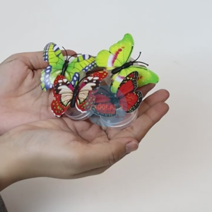 LED Kupu-Kupu 7 Warna: Dekorasi Ruangan yang Cantik