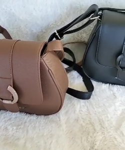 Sophie Martin Paris Tas Selempang Wanita Viki Black dan Brown Katalog Terbaru 2025 Promo Kekinian Fashionable Korean Style Kasual Sling Bag SIstersel