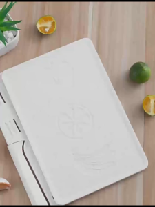 GOLIFE Chopping Board Fruit Knife Cutting Board Two-in-one Portable Cutting Board Stainless Steel Wheat-stalk