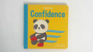 Teach Children How To Build Confidence Story Board Book (Hardcover) Suitable for Toddler