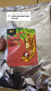 Bubuk Minuman Regular Rasa Lychee Tea Powder Drink Reguler Teh Leci