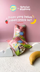 GROUU x Yasmine Snack Biskuit Cemilan Anak Bayi /  Makanan Snack Biskuit MPASI Sehat Camilan Baby 12 Bulan"