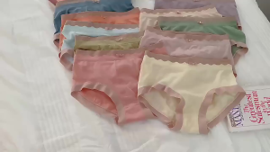 Mozo -Bisa COD Celana Dalam Wanita Import model Pita Gelombang CD Wanita Motif CD83