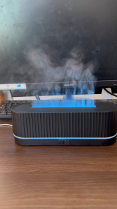 เครื่องอโรม่า A3 เตาผิงไฟ เอฟเฟกไฟสีสวยงาม 300ml เครื่องพ่นไอน้ำ เครื่องทำความชื้น aroma ตกแต่งบ้าน Ultrasonic humidifier